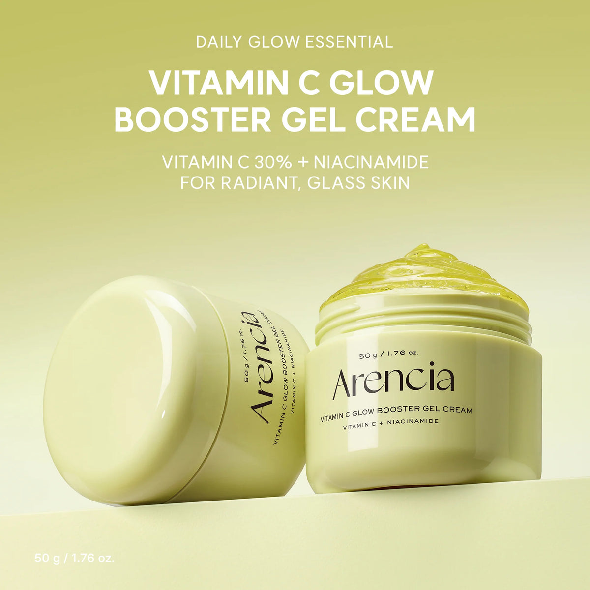 Arencia Vitamin C Glow Booster Gel Cream – 50 g