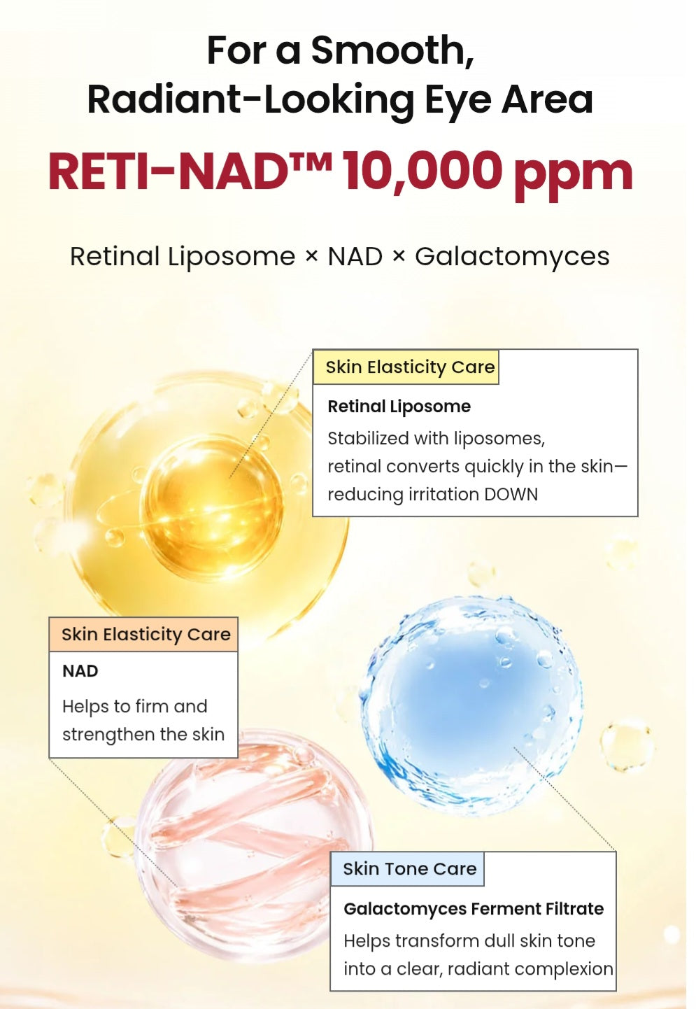 K-SECRET Seoul 1988 Retinal Glow Eye Patch: RETI-NAD + Turmeric (60 patches)