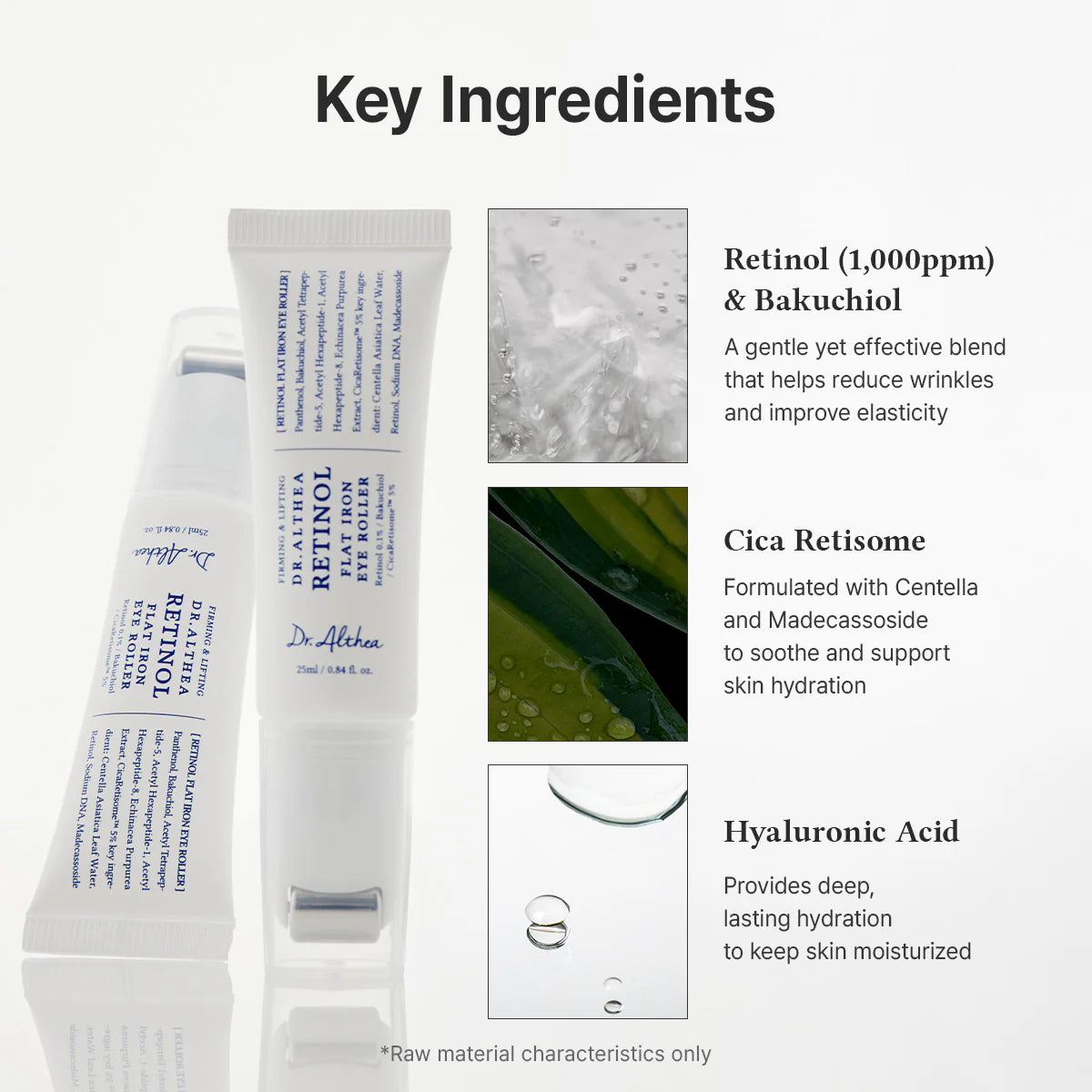 Oční váleček Dr. Althea Retinol Flat Iron, 25ml