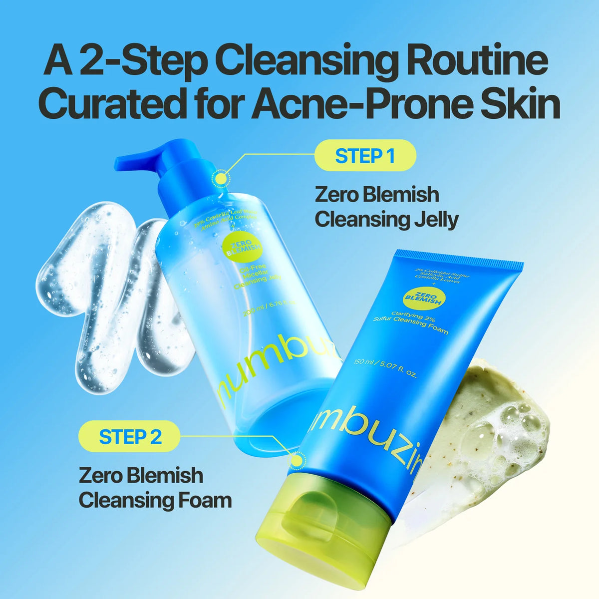 Numbuzin No.0 Oil-Free Micellar Cleansing Jelly 200ml