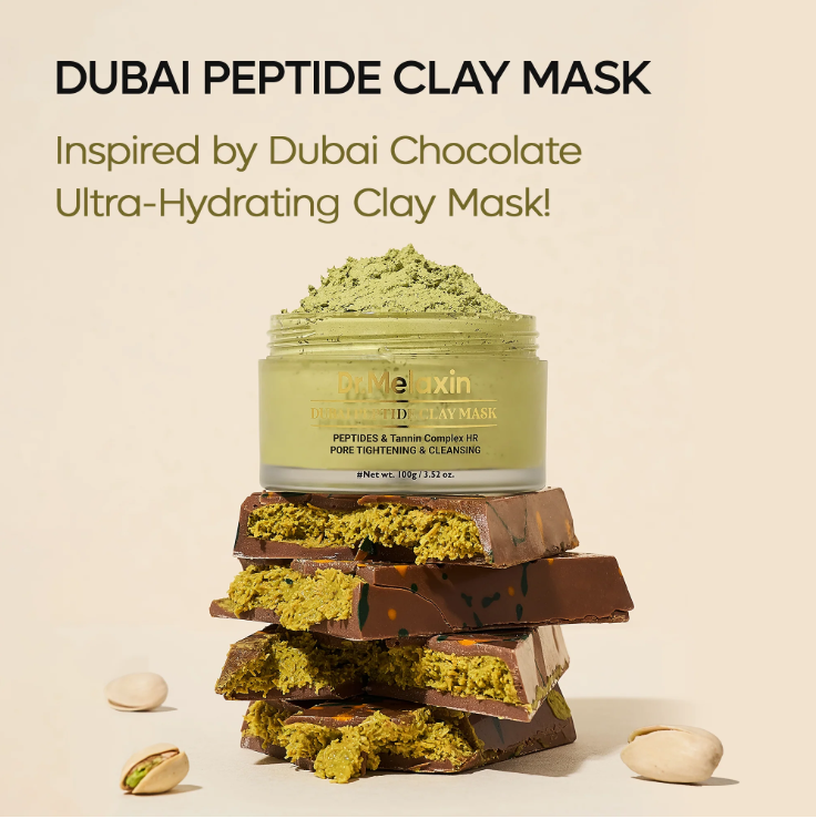 Dr. Melaxin Dubai Peptide Tonerde Maske 100g