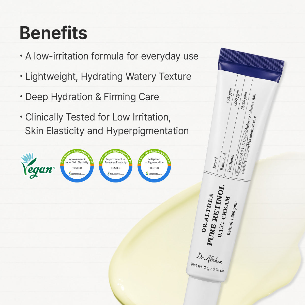 Krém Dr. Althea Pure Retinol 0,15%, 20g