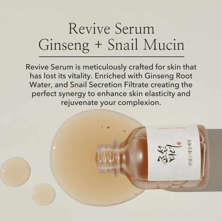 Beauty of Joseon Revive Serum Ginseng + Schneckensekret 30ml