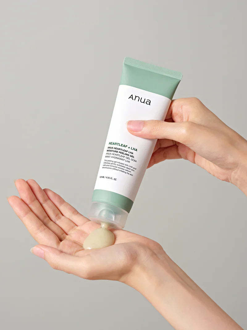 Peelingový gel Anua Heartleaf LHA Moisture, 120ml