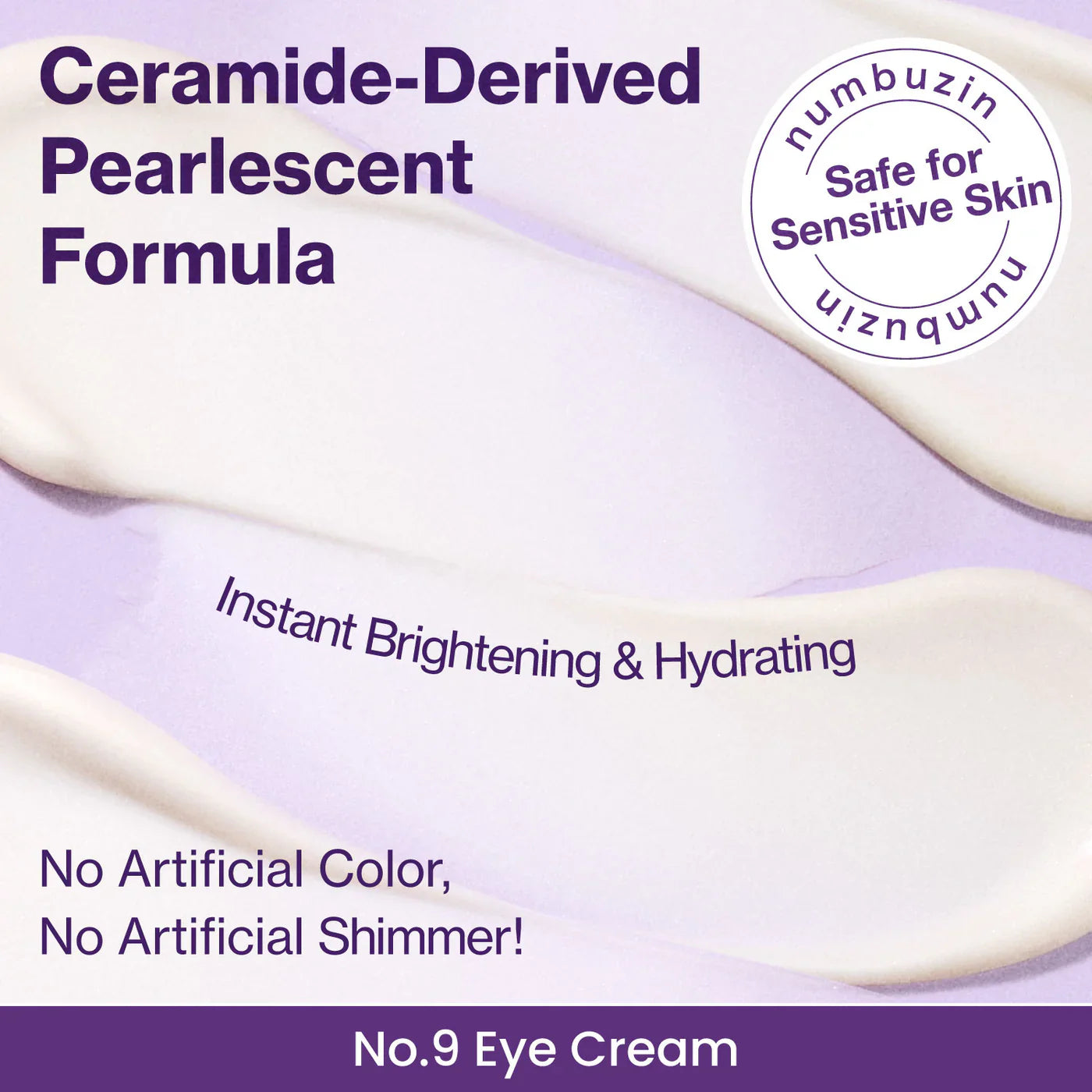 Numbuzin – No.9 NAD+ Rétinol Volumetox Crème Contour des Yeux – 10ml