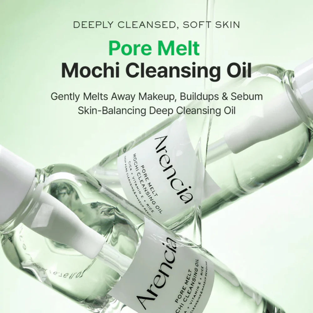 Čisticí olej Arencia Pore Melt Mochi, 200ml
