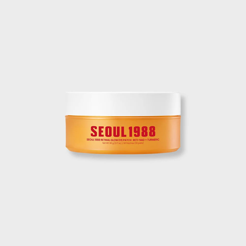 K-SECRET Seoul 1988 Retinal Glow Eye Patch: RETI-NAD + Turmeric (60 patches)