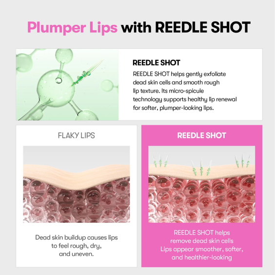 VT Cosmetics Reedle Shot Lip Plumper Expert | Korean Lip Plumper for Dramatic Volume
