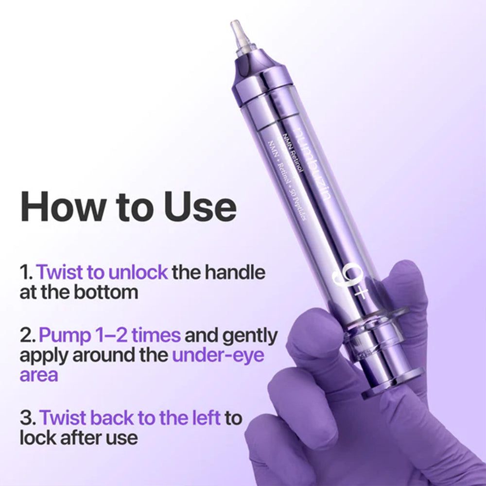 Numbuzin – No.9 NAD+ Rétinol Volumetox Crème Contour des Yeux – 10ml