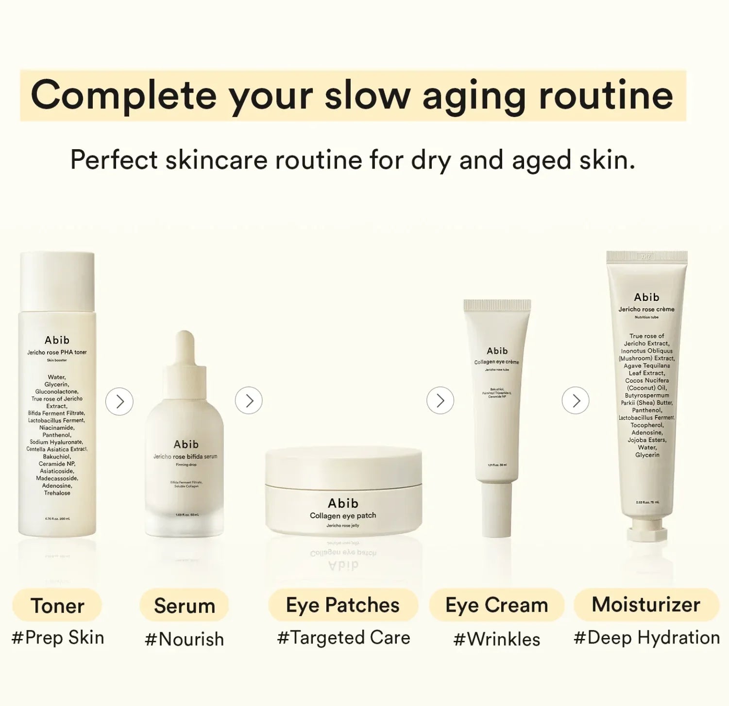 Abib Collagen Eye Creme Jericho Rose Tube, 30ml - Seoulma-skincare