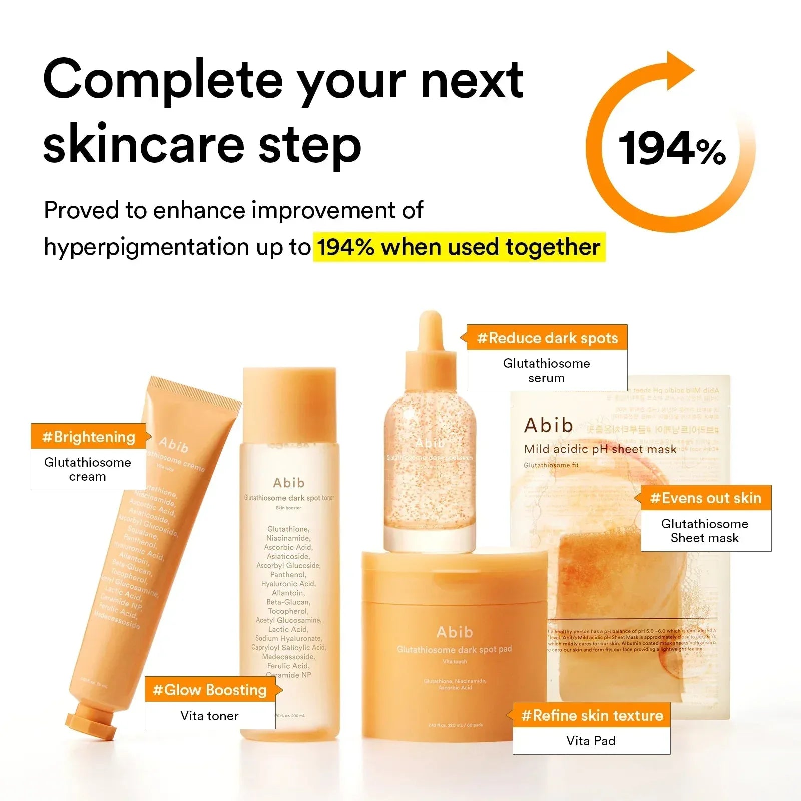 Abib Glutathiosome Dark Spot Toner Skin Booster, 200ml - Seoulma-skincare