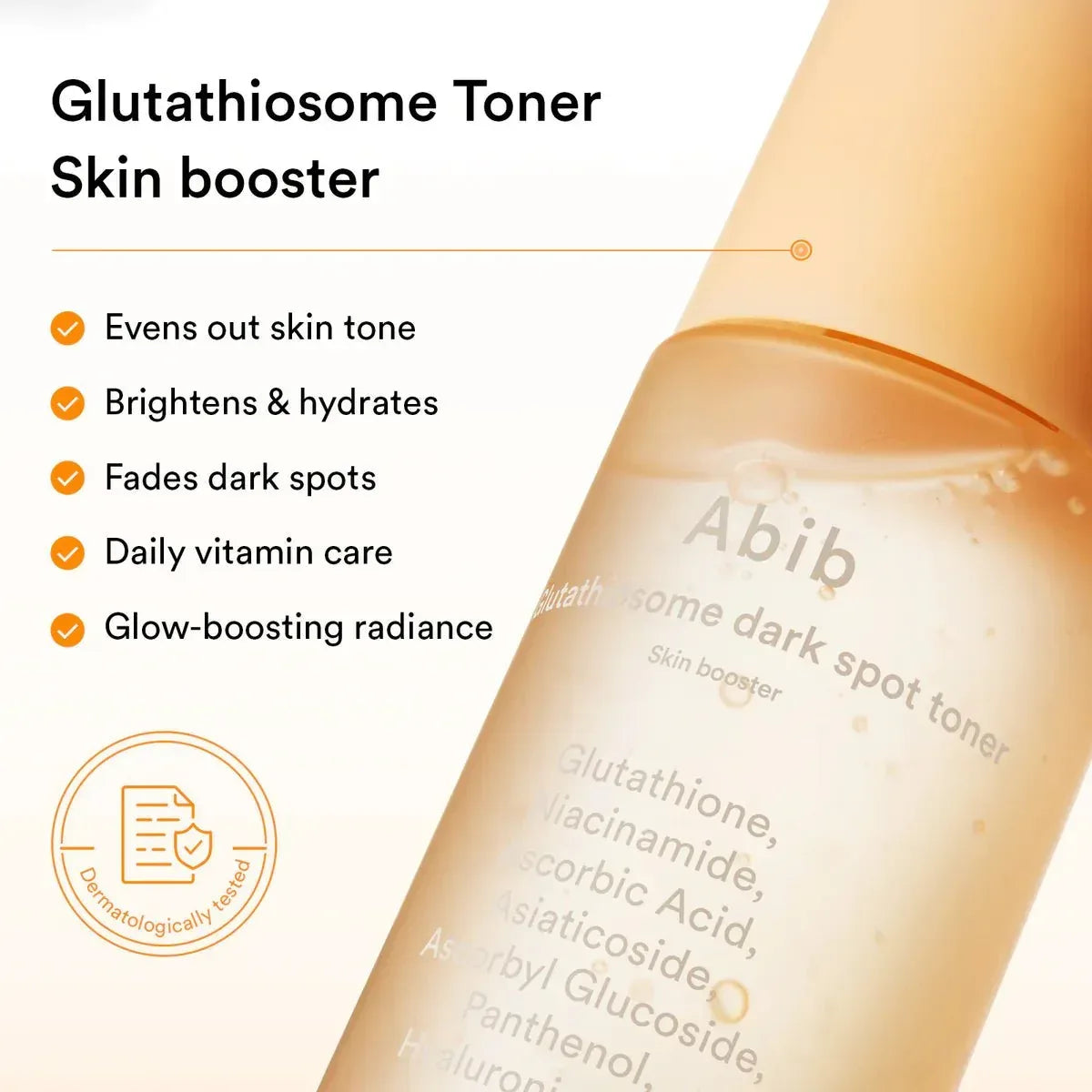 Abib Glutathiosome Dark Spot Toner Skin Booster, 200ml - Seoulma-skincare