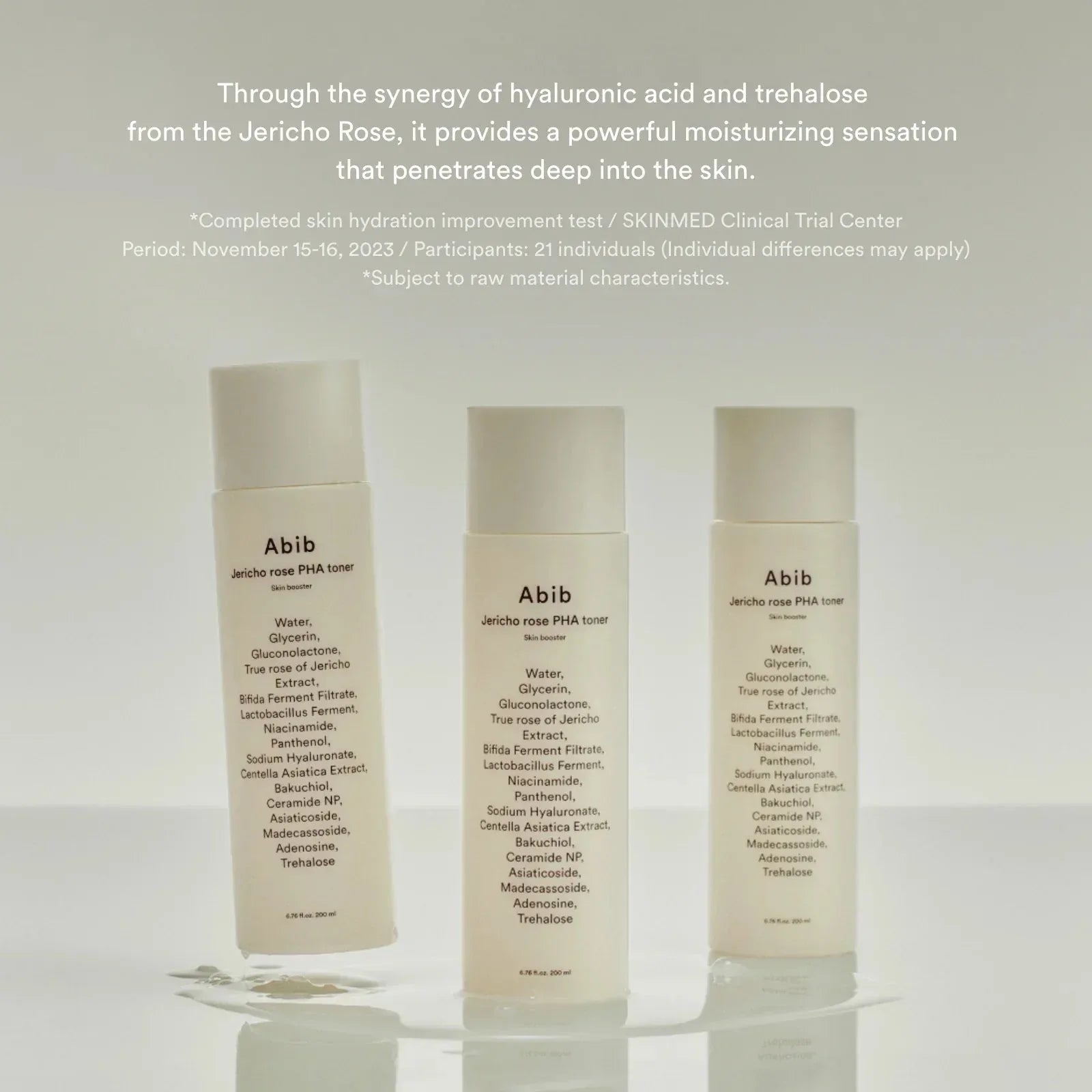 Abib Jericho Rose PHA Toner Skin Booster, 200ml - Seoulma-skincare