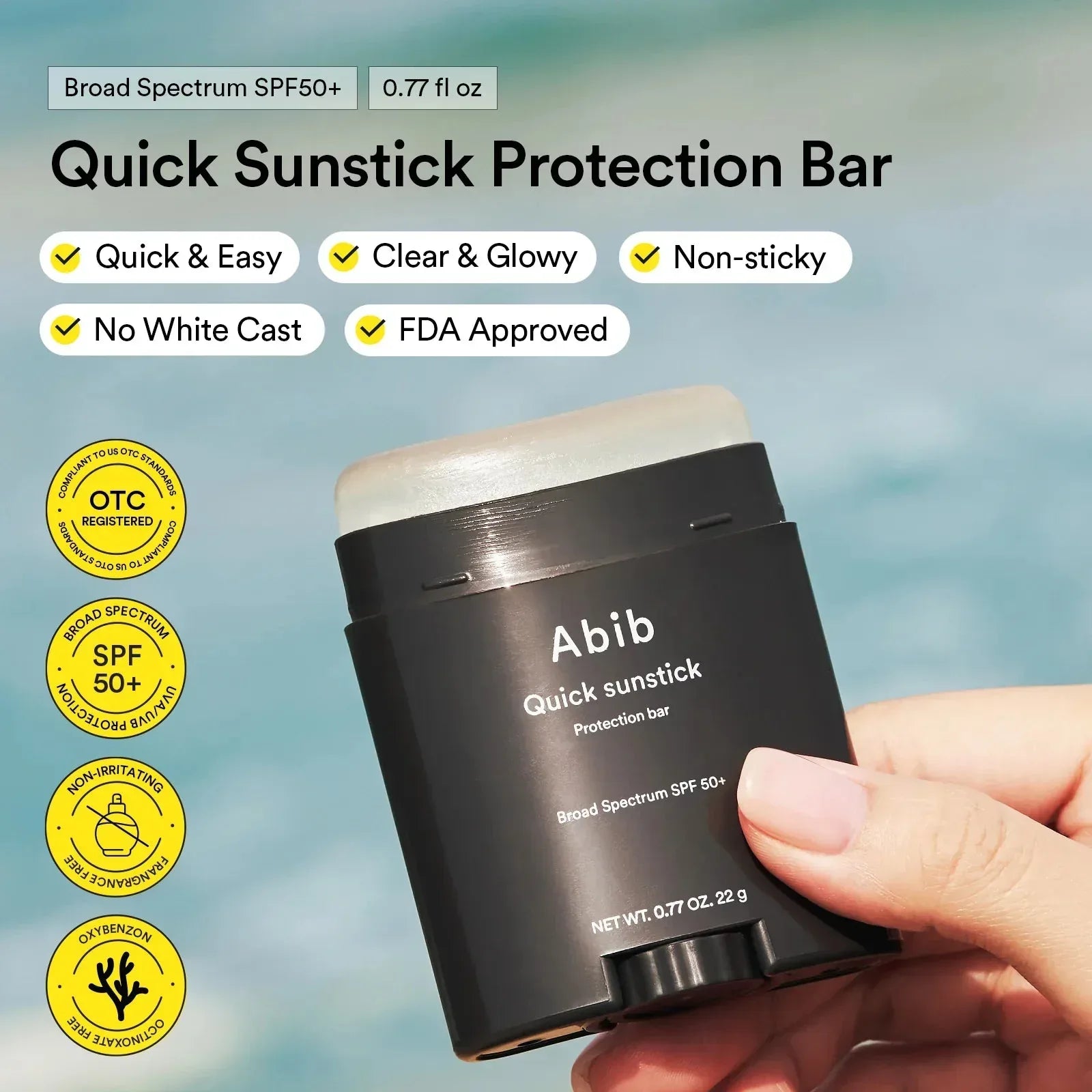 Abib Quick sunstick Protection bar 22g, Seoulma-Skincare - Seoulma-skincare