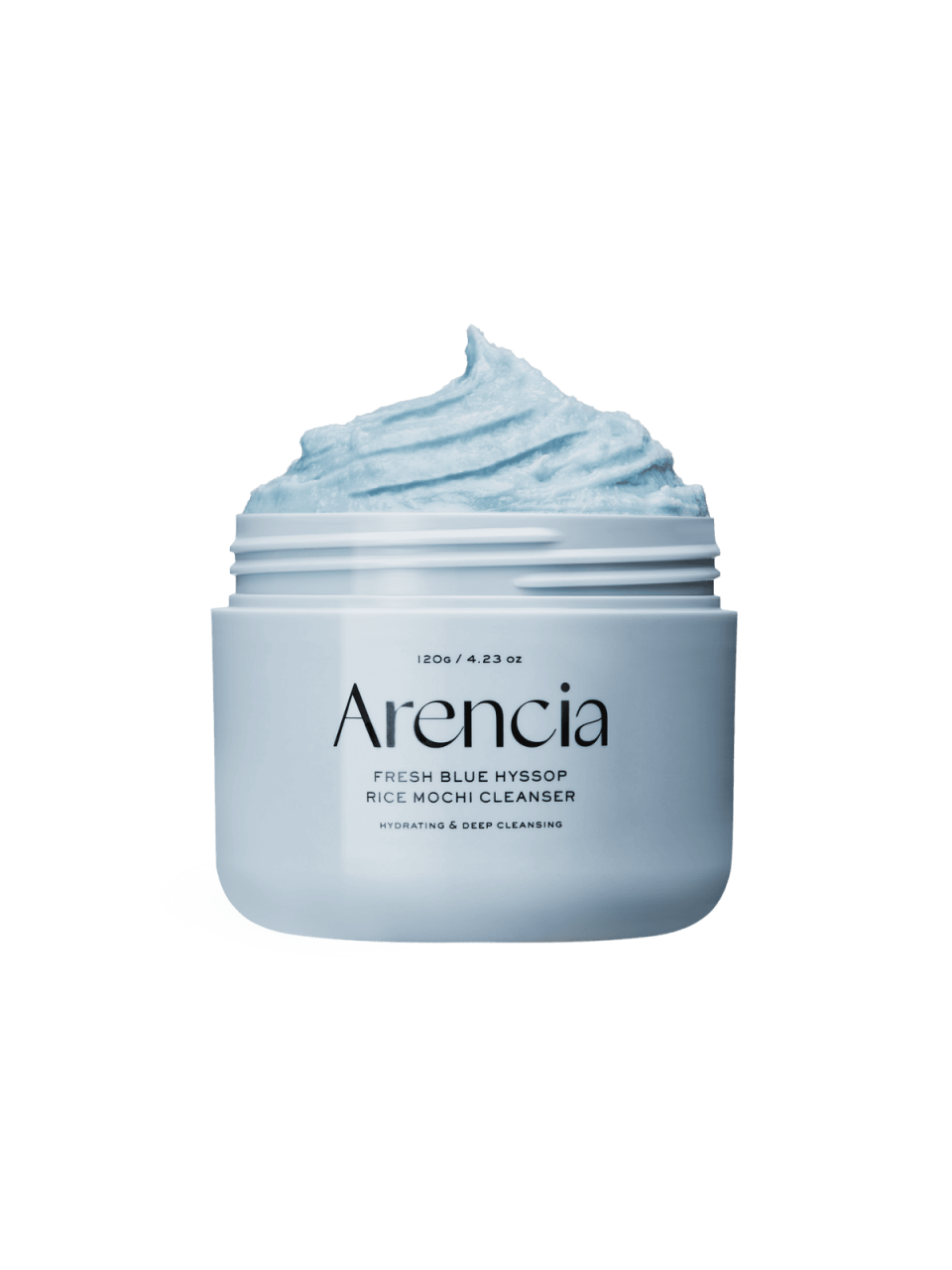 Arencia – frischer blauer Ysop Reis Mochi Cleanser, 120G