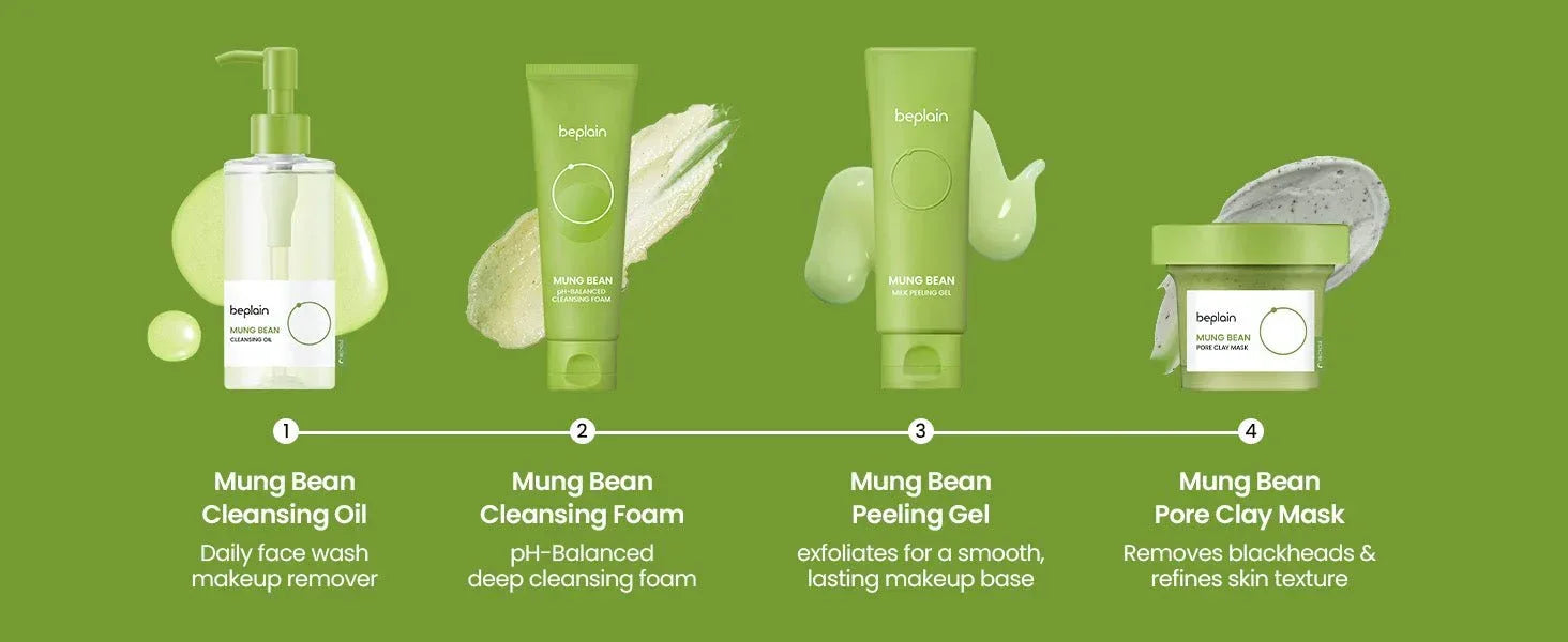 Beplain-Mung Bean Cleansing Oil, 200ml - Seoulma-skincare