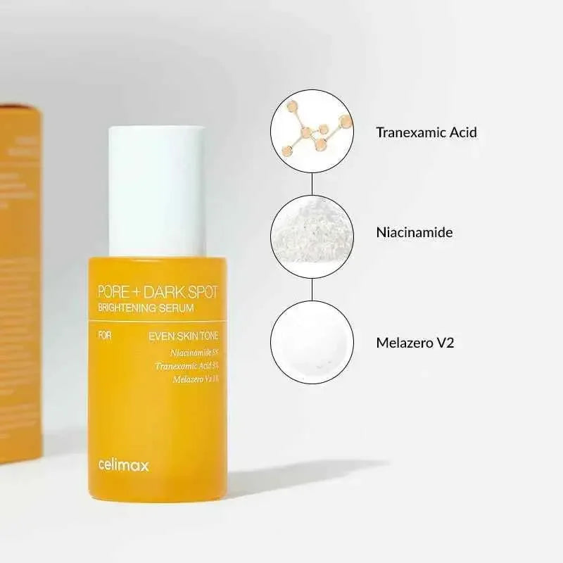 Celimax - Pore+Dark Spot Brightening Serum - Brightening Face Serum - 30ml - Seoulma-skincare