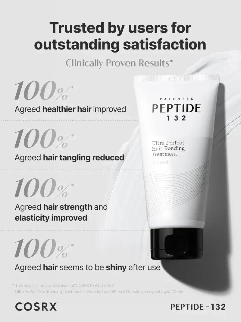 COSRX - PEPTIDE-132 Bonding Treatment - Conditioner Strengthening and Reconstructing Hair - 120ml - Seoulma-skincare