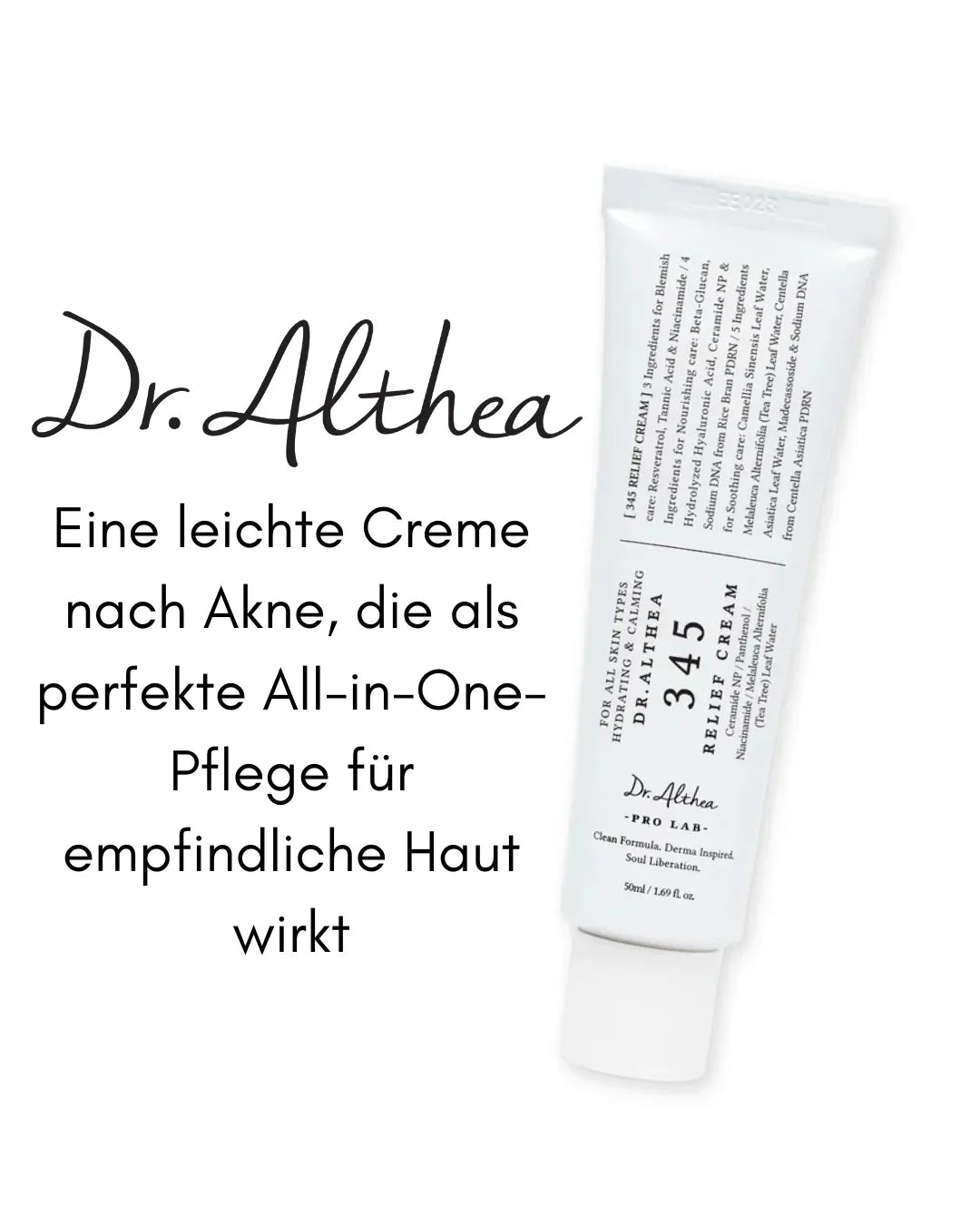 Dr. Althea 345 Relief Cream – Soothing, hydrating gel cream for sensitive skin - Seoulma-skincare