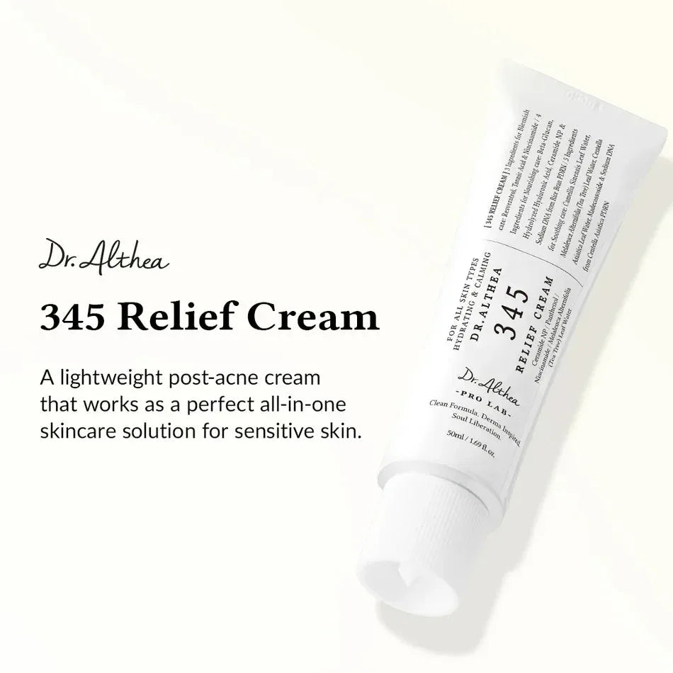 Dr. Althea 345 Relief Cream – Soothing, hydrating gel cream for sensitive skin - Seoulma-skincare