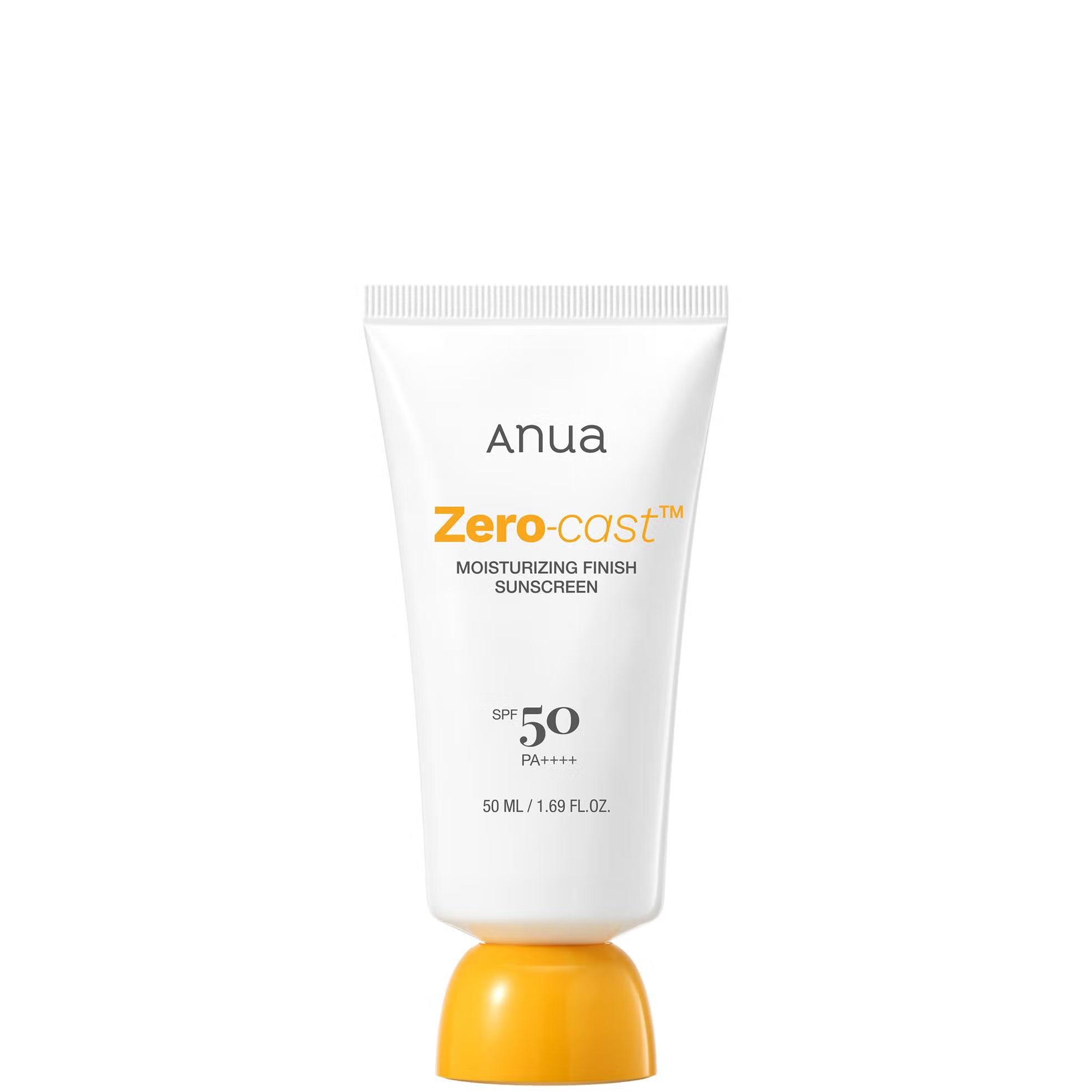 Opalovací krém Anua Zero-Cast Moisturizing Finish Broad Spectrum SPF 50, 50ml