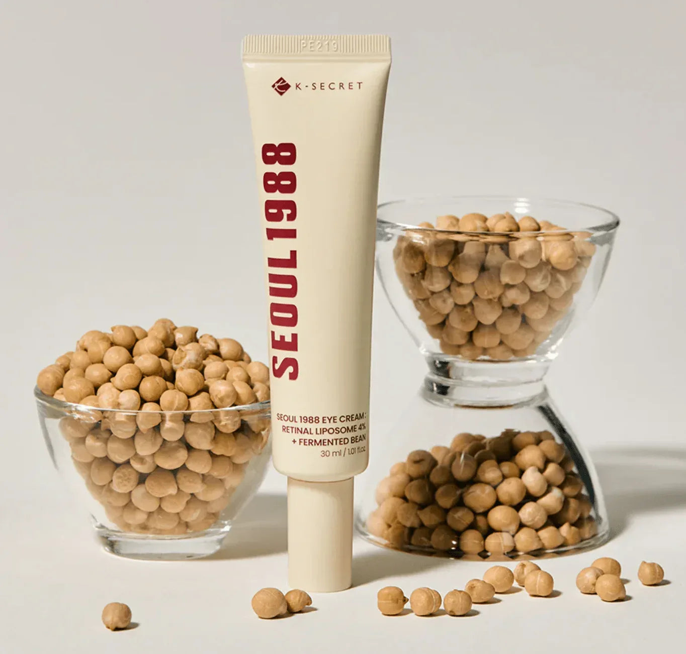 K-SECRET SEOUL 1988 Eye Cream : Retinal Liposome 4% + Fermented Bean - Seoulma-skincare