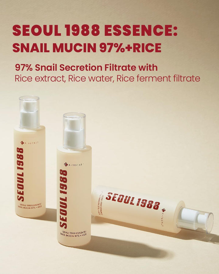 KSECRET - Essenz : Schneckenschleim 97% + Reis 100ml