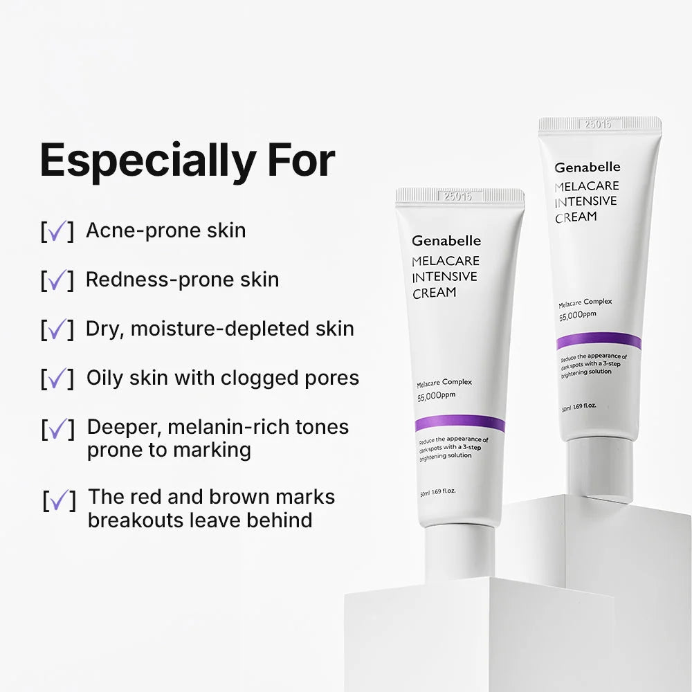 Crema intensiva Melacare Genabelle, 50 ml