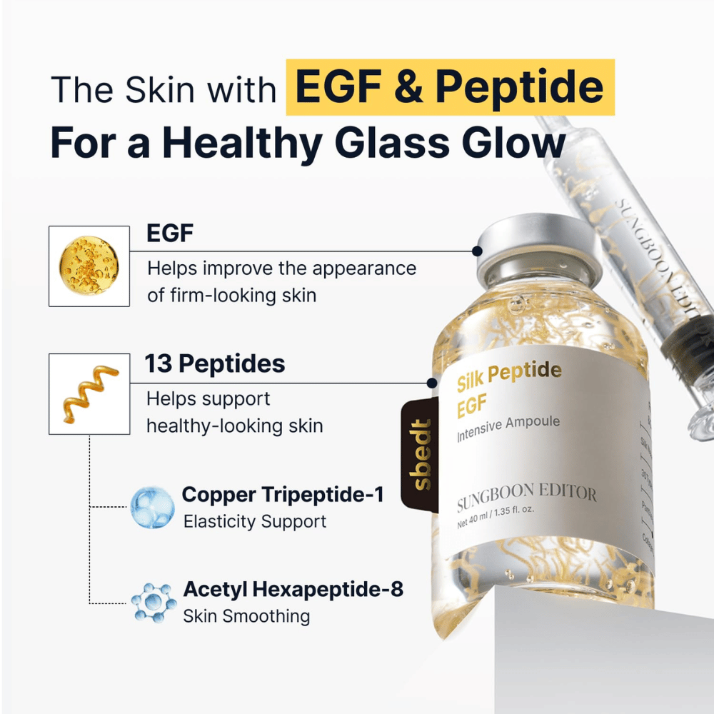 SUNGBOON EDITOR - Deep Collagen Silk Peptide EGF Intensive Ampoule - 40 ml