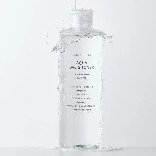 S.Nature Aqua Oasis Toner, 300 ml - Seoulma-skincare