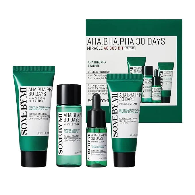 SOME BY MI AHA-BHA Miracle AC SOS Kit - Seoulma-skincare