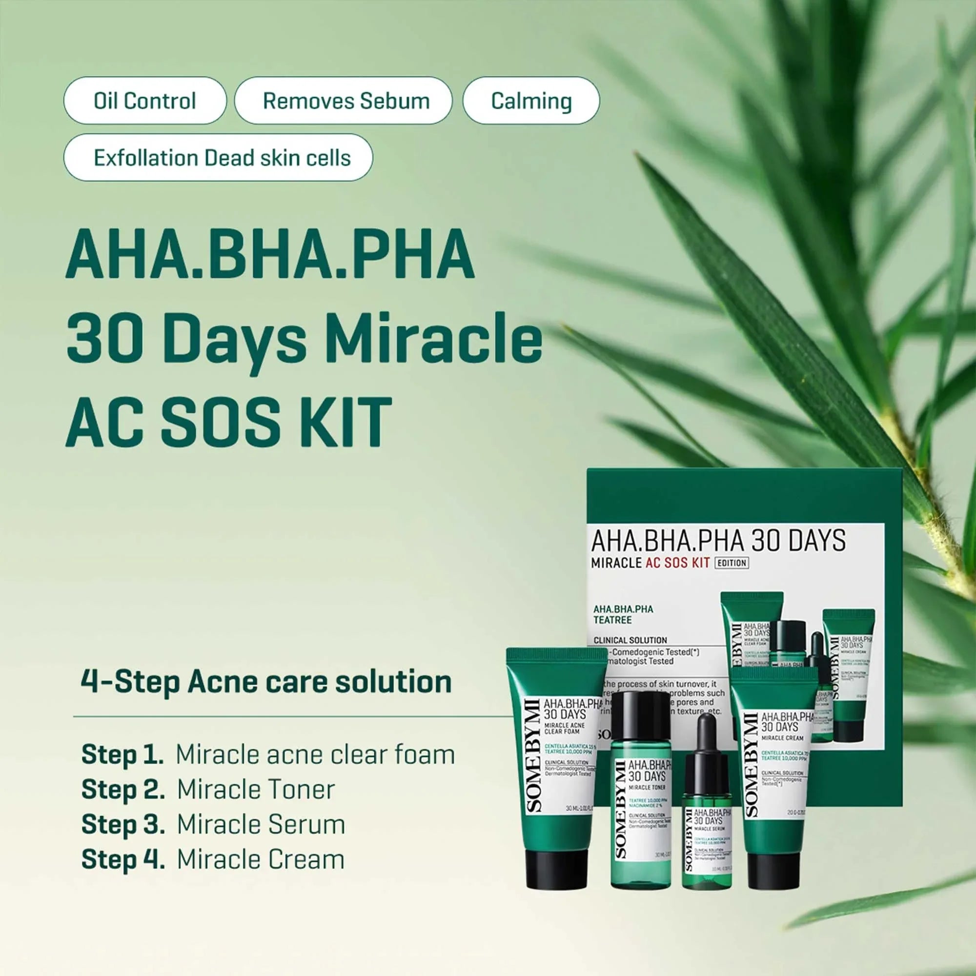 SOME BY MI AHA-BHA Miracle AC SOS Kit - Seoulma-skincare