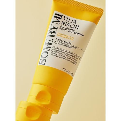 Some By MI - Yuja Niacin Brightening All-in-one Cleanser - Gesichtsreinigungsschaum - 100ml - Seoulma-skincare