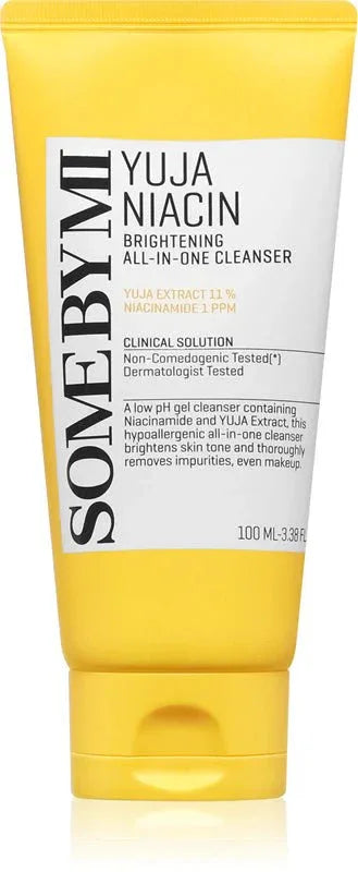 Some By MI - Yuja Niacin Brightening All-in-one Cleanser - Gesichtsreinigungsschaum - 100ml - Seoulma-skincare