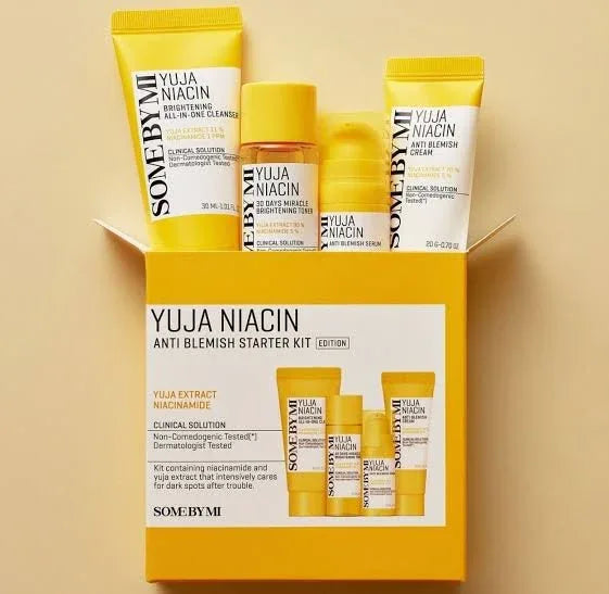 SOMEBYMI Yuja Niacin Anti Blemish Starter Kit - Seoulma-skincare