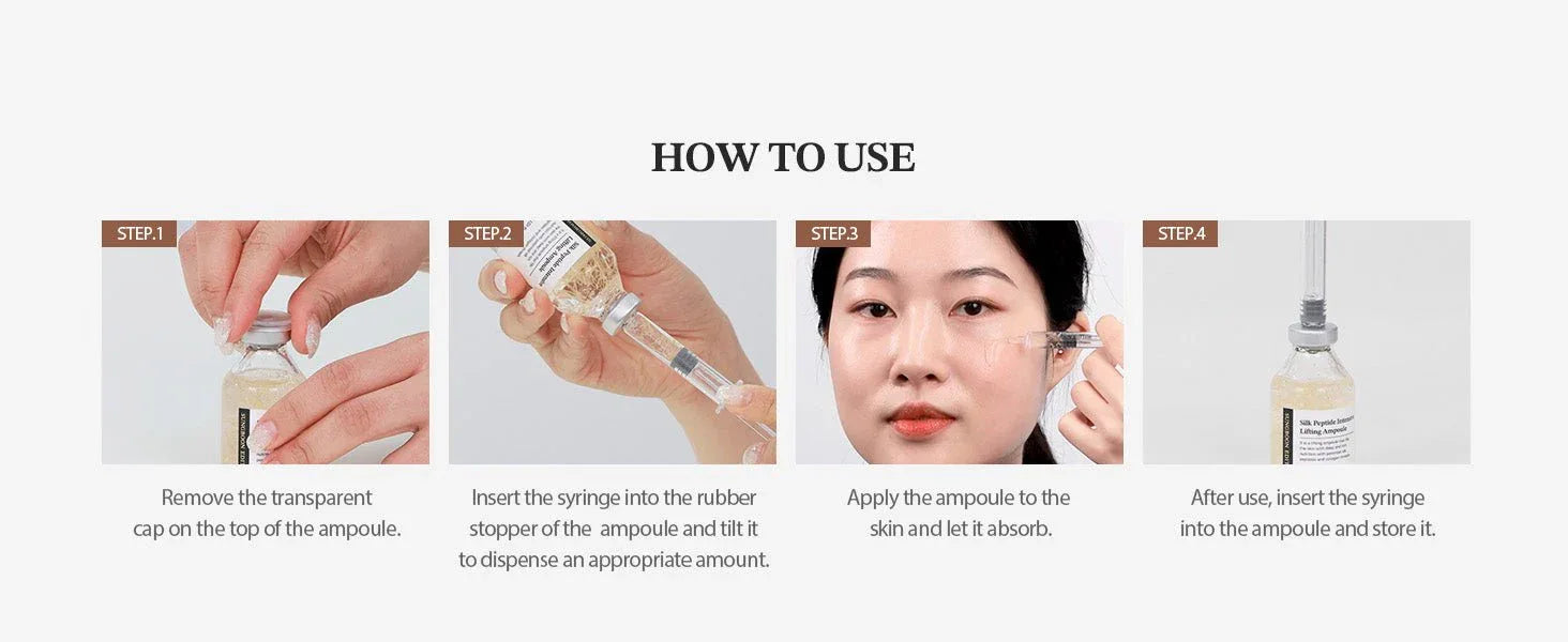 SUNGBOON EDITOR - Silk Peptide Intensive Lifting Ampoule - 35ml - Seoulma-skincare